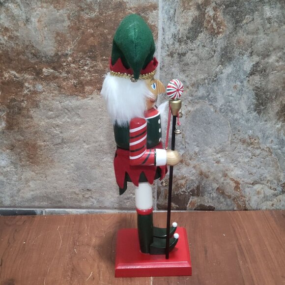 Vintage Nutcracker Musicians Candy Cane Jester 2005 14 In Tall Limited Edition - Picture 6 of 11